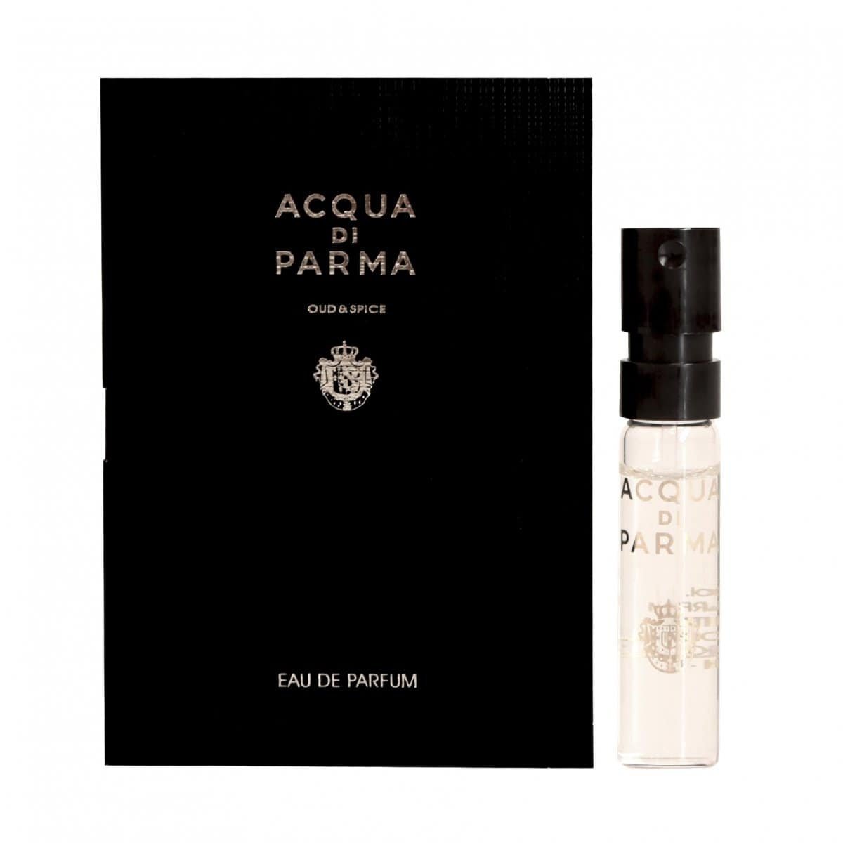 أكوا دي بارما عود وتوابل 1.5 مل 0.05 أونصة سائلة. عينات العطور الرسمية، Acqua Di Parma Oud & Spice 1.5ml 0.05fl.oz. عينات العطور الرسمية