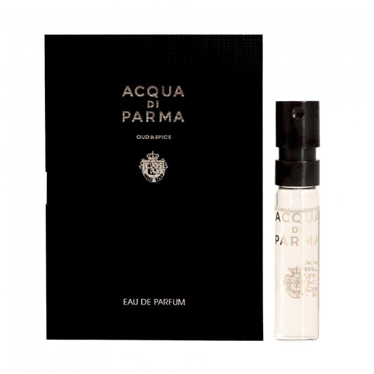 أكوا دي بارما عود وتوابل 1.5 مل 0.05 أونصة سائلة. عينات العطور الرسمية، Acqua Di Parma Oud & Spice 1.5ml 0.05fl.oz. عينات العطور الرسمية