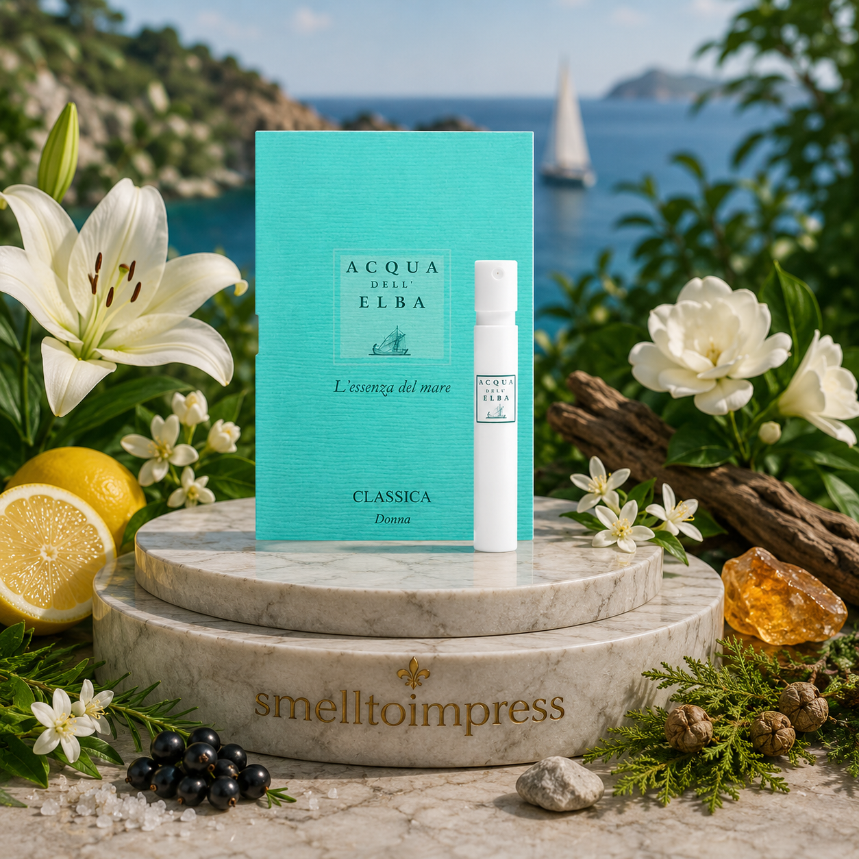 صورة عينة عطر رسمية واحدة Acqua dell' Elba Classica Donna بحجم 1.2 ml 0.04 fl. oz