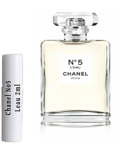 عينات من عطر شانيل No 5 L'Eau
