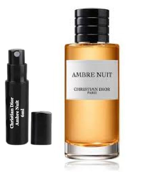 عينة عطر كريستيان ديور أمبر نوي 6 مل 0.20 أونصة سائلة. أوقية.