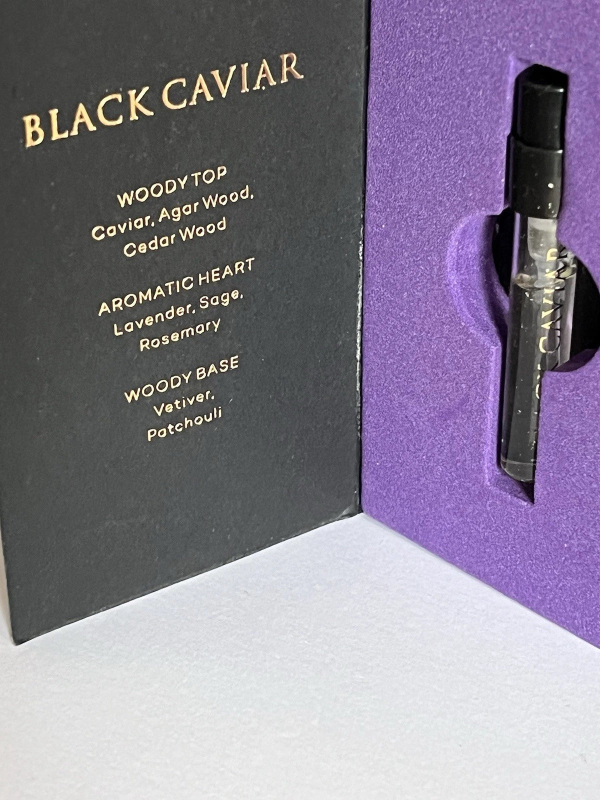 عينة عطر رسمية من Electimuss London Black Caviar 1.5ml