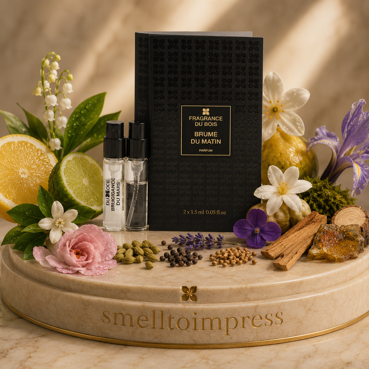 صورة عينة عطر رسمية واحدة من فراغرانس دو بوا بروم دو ماتان 1.5 ml 0.05 fl. oz.