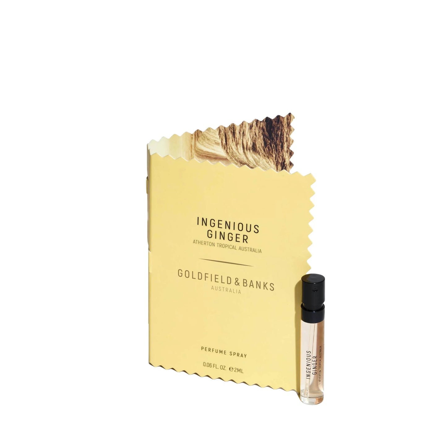 عينة عطر رسمية من Goldfield and Banks Australia Ingenious Ginger، 2 مل (0.06 أونصة سائلة)
