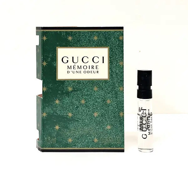 عينة عطر Gucci Memoire d' Une Odeur من Gucci Parfums الرسمية 1.5 مل من العطر المتوقف