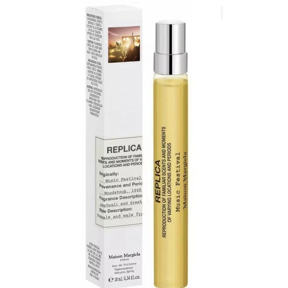 عينة عطر Maison Margiela Replica Music Festival الرسمية بحجم 10 مل للسفر
