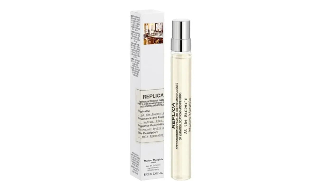 عينة عطر Maison Margiela Replica At the Barbers الرسمية بحجم 10 مل، عينة عطر تجريبية عينة عطر Maison Margiela Replica At the Barbers الرسمية بحجم 10 مل، عينة عطر تجريبية