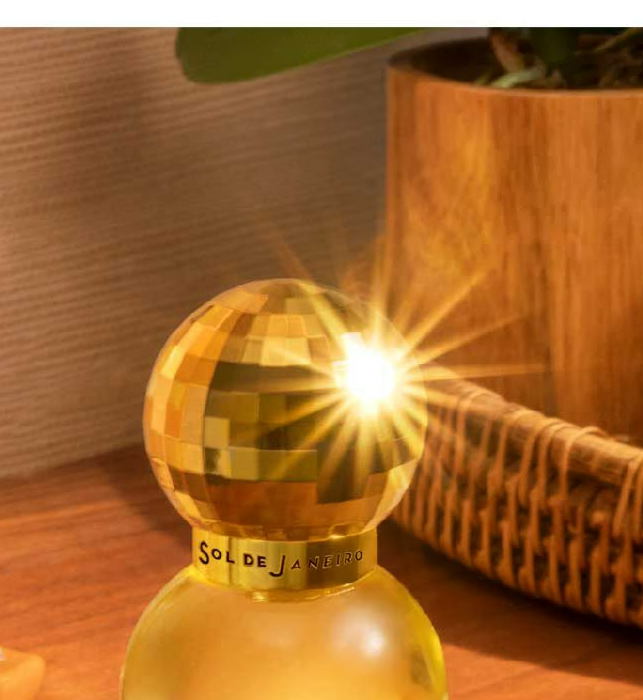 اختبار عينة عطر سول دي جانيرو البرازيلي كراش شيروسا 62 أو دي بارفان