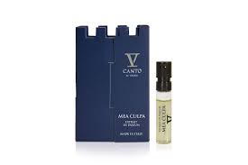 عينات عطر رسمية من Mea Culpa من V Canto بحجم 1.5 مل