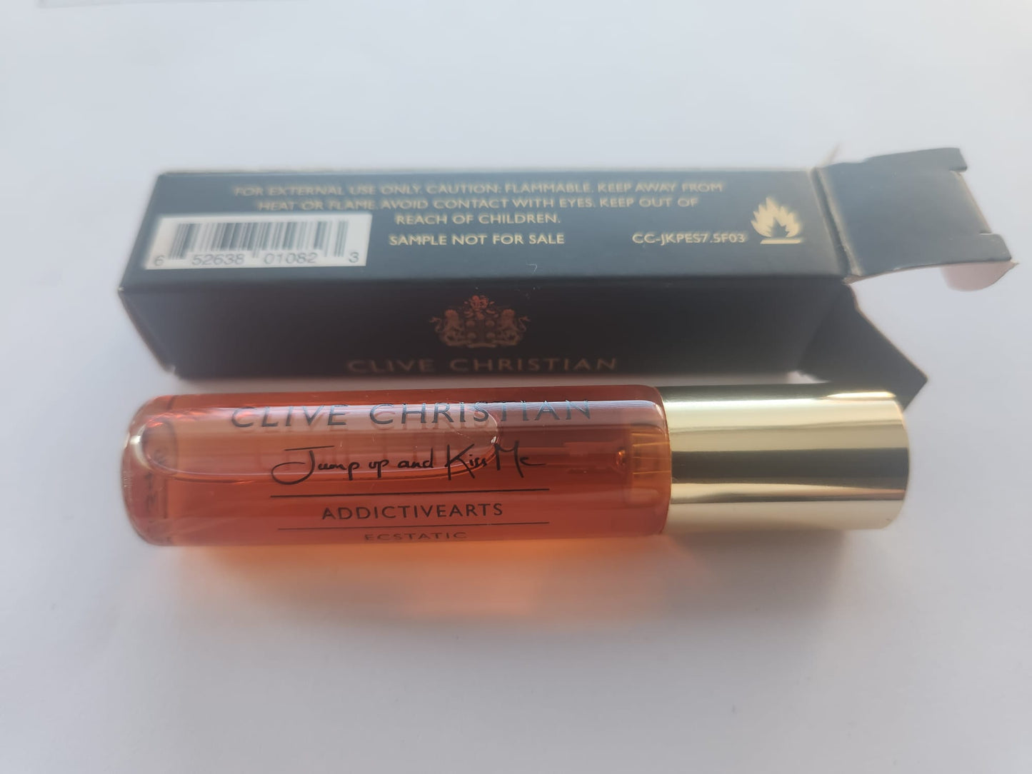 عينة العطر الرسمية من كلايف كريستيان Addictive Arts JUMP Up And KISS Me ECSTATIC 7.5ml 0.25 fl. oz.