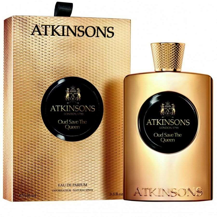 عطر Atkinsons Oud Save The Queen مع عينات من العطور