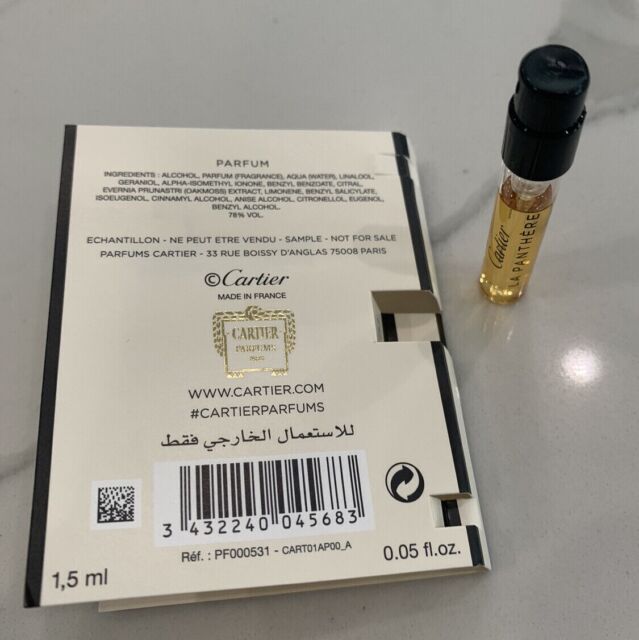 عينة عطر كارتير لا بانثير