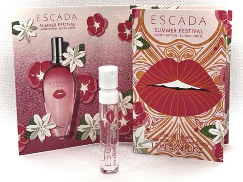 عينات عطر رسمية من إسكادا سمر فيستيفال، إصدار محدود، 1.2 مل (0.04 أونصة سائلة)