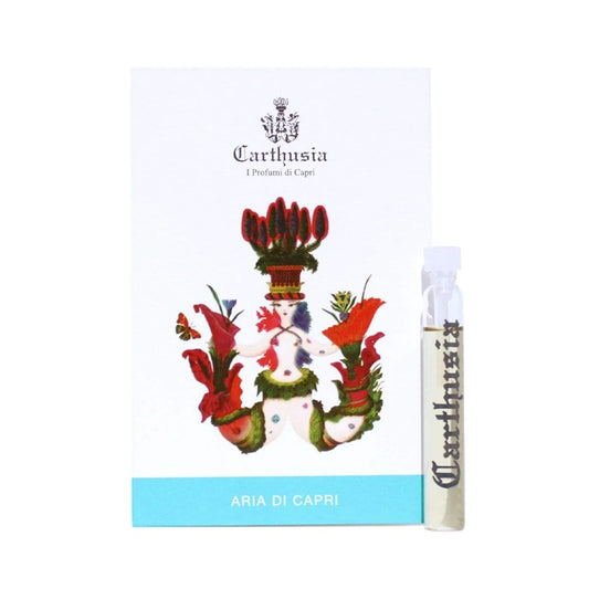 عينة عطر Carthusia الرسمية Carthusia Aria di Capri حجم 2 مل 0.06 أونصة. اختبار العطور
