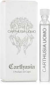عينة عطر Carthusia الرسمية Carthusia Uomo حجم 2 مل 0.06 أونصة.