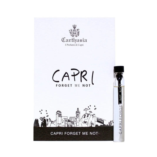 عينة العطر الرسمية من Carthusia Capri Forget Me Not الحجم 2 مل 0.06 أونصة.