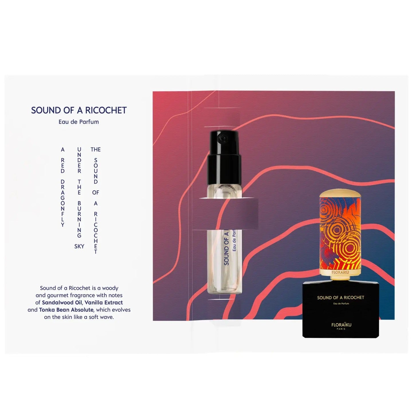 عينة عطر رسمية من عطر Floraiku Sound OF A Ricochet 1.5 مل
