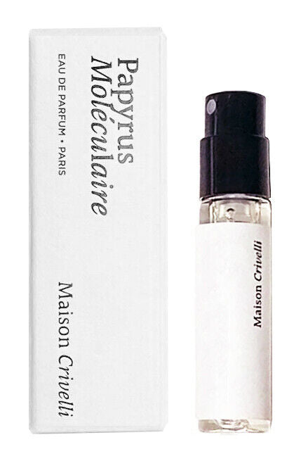 عينة العطر الرسمية من Maison Crivelli Papyrus Moleculaire 1.5 مل 0.05 أونصة سائلة.