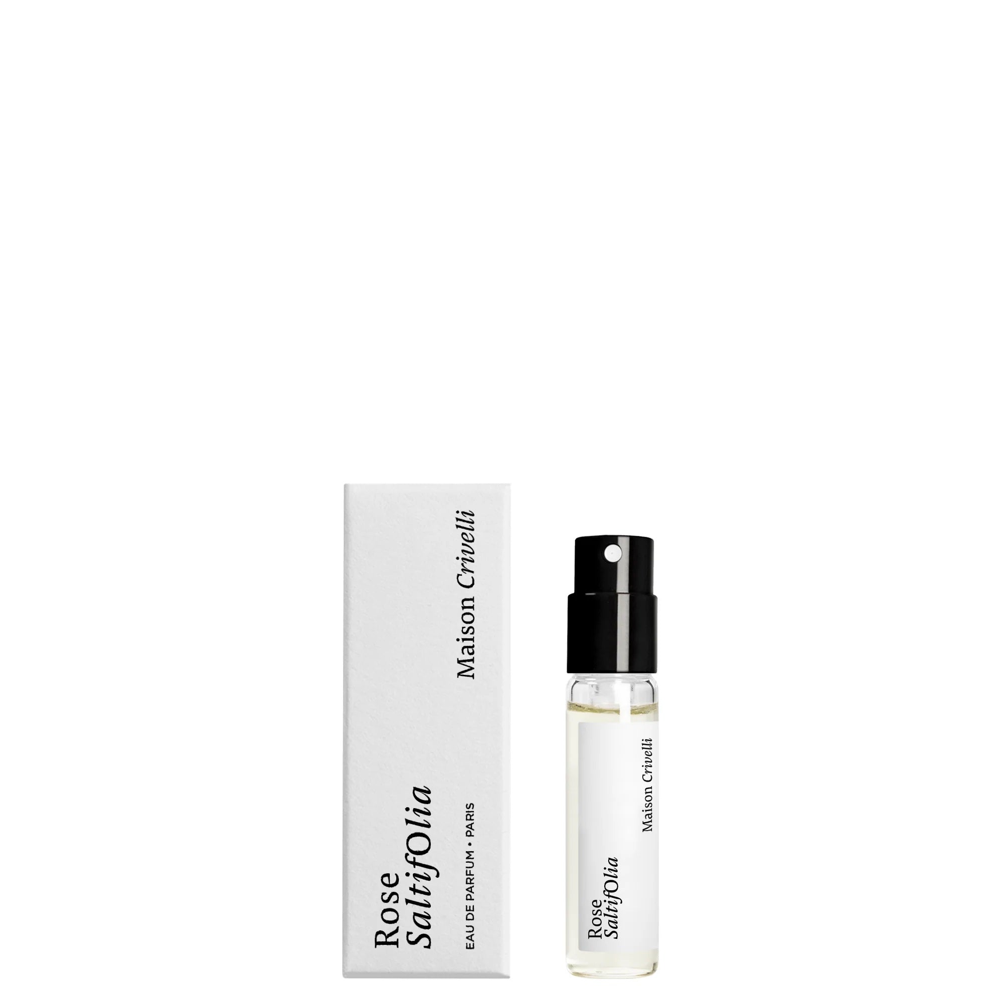 عينة العطر الرسمية من Maison Crivelli Rose Saltifolia 1.5 مل 0.05 أونصة سائلة. عينة العطر الرسمية من Maison Crivelli Rose Saltifolia 1.5 مل 0.05 أونصة سائلة.