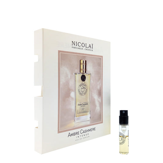 عينات عطر رسمية من عطر Nicolai Amber Cashmere Intense 1.8 مل 0.07 أونصة.