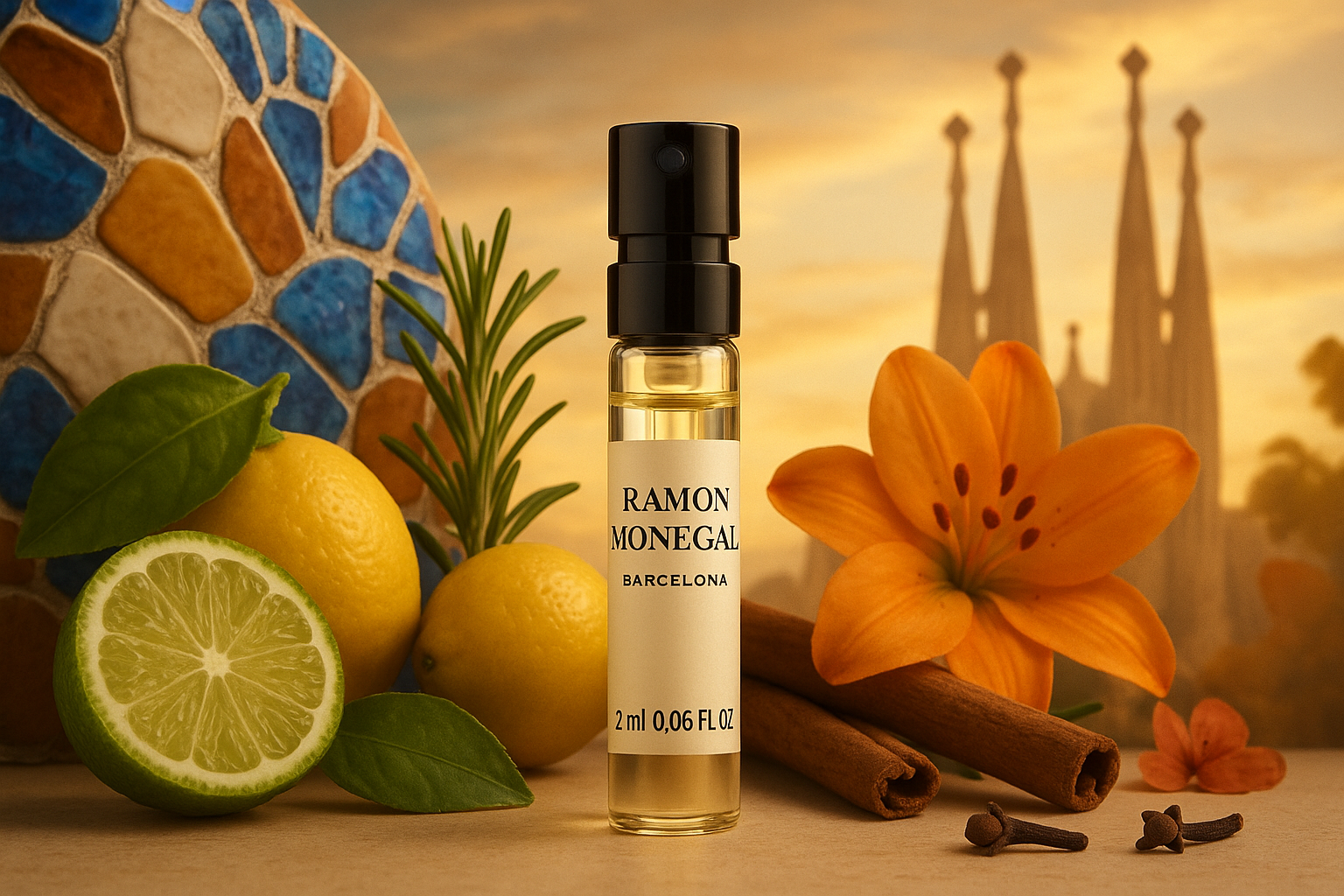 عينة عطر رامون مونيجال برشلونة الرسمية 2 مل 0.06 أونصة سائلة. اختبار العطور عينة عطر رامون مونيجال برشلونة الرسمية 2 مل 0.06 أونصة سائلة. اختبار العطور