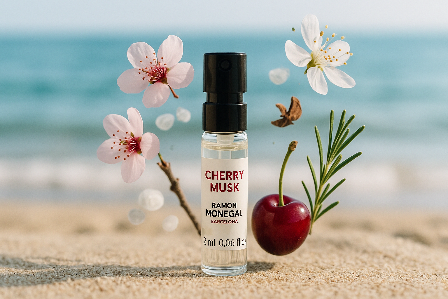 عينة عطر رسمية من رامون مونيغال تشيري مسك، ٢ مل، ٠٫٠٦ أونصة سائلة. عينة عطر رسمية من رامون مونيغال تشيري مسك، ٢ مل، ٠٫٠٦ أونصة سائلة.