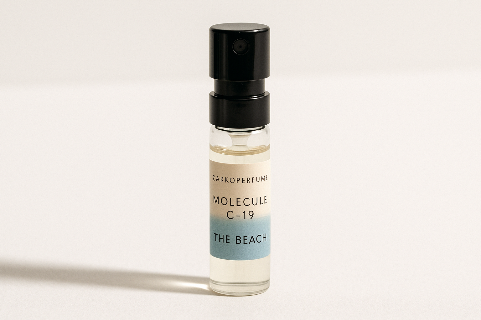 عينة عطر رسمية من زاركوبرفيوم موليكول سي-١٩ ذا بيتش، ٢ مل، ٠٫٠٦٨ أونصة سائلة عينة عطر رسمية من زاركوبرفيوم موليكول سي-١٩ ذا بيتش، ٢ مل، ٠٫٠٦٨ أونصة سائلة