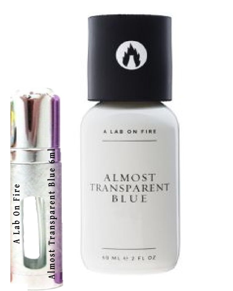 عينات عطر A Lab On Fire بلون أزرق شفاف تقريبًا - A Lab On Fire بلون أزرق شفاف تقريبًا - A Lab On Fire - 6 مل - رائحة Toimpress
