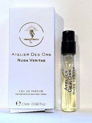 أتيليه دي أورس نودا فيريتاس 2.5 مل 0.08 أونصة سائلة. أوقية. hivatalos parfüm minta، Atelier Des Ors Nuda Veritas 2.5 مل 0.08 فلوريدا. أوقية. Campione di profumo Officiale، Atelier Des Ors Nuda Veritas 2.5 مل 0.08 فلوريدا. أوقية. عطر amostra الرسمي، A