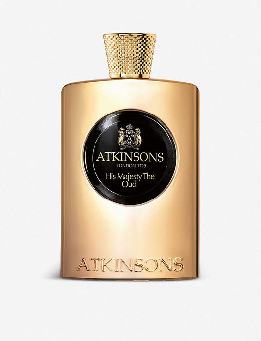 عطر Atkinsons His Majesty The Oud 100ml بدون علبة، بما في ذلك عينات العطور