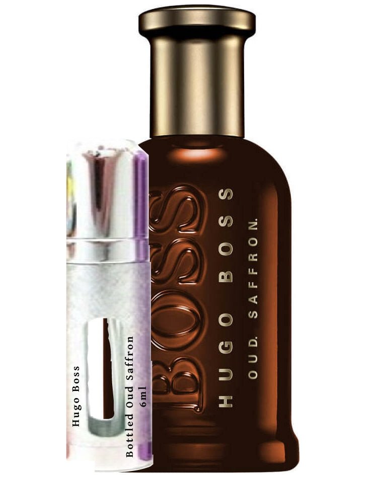 عينات عطر هوغو بوس عود زعفران المعبأة 6 مل