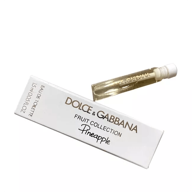 عينة عطر رسمية من مجموعة فروت كوليكشن أناناس من دولتشي آند غابانا، 1.5 مل
