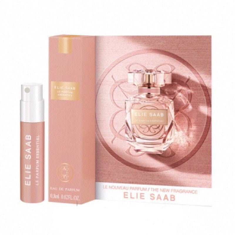 Elie Saab Le Parfum Essentiel 0.8 ml 0.03 fl.oz échantillon de parfum officiel، Elie Saab Le Parfum Essentiel 0.8 ml 0.03 fl.oz فيروسي، Elie Saab Le Parfum Essentiel 0.8 ml 0.03 fl.oz oficjalna próbka perfum، Elie Saab Le Parfum Essentiel 0.8 ml 0.03