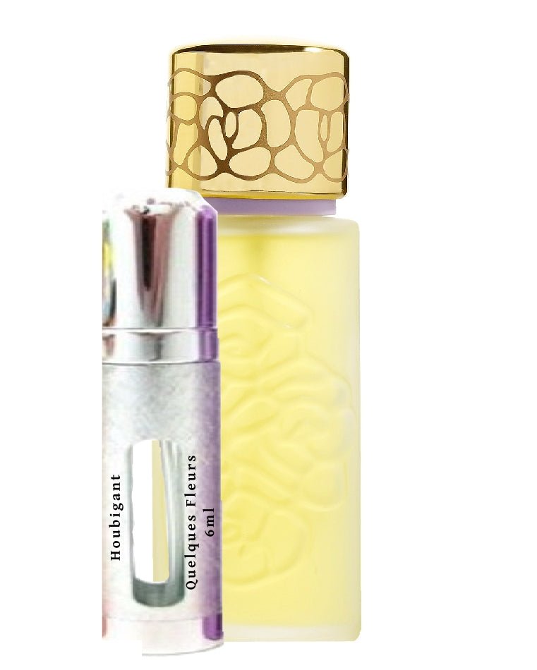عينات عطر Houbigant Quelques Fleurs، 6 مل، 0.20 أونصة سائلة. أوقية.