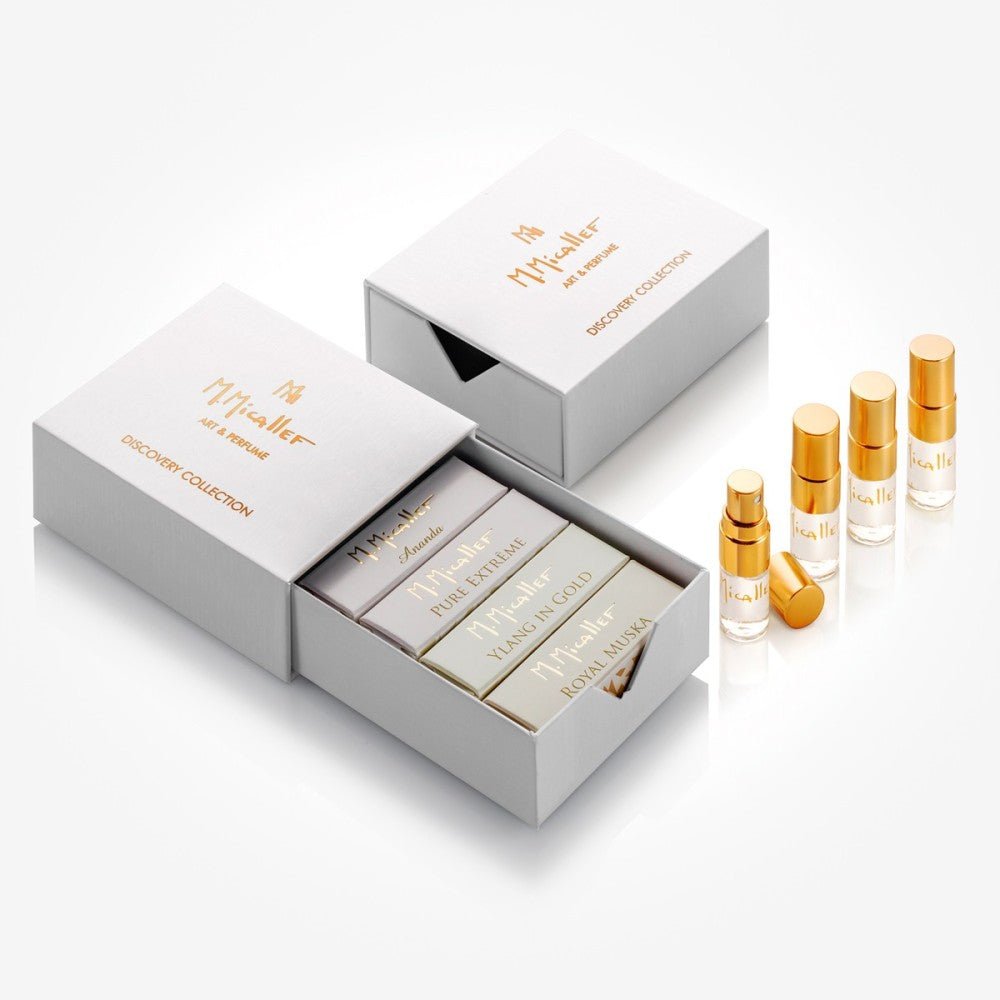 عينة عطر رسمية من م. ميكاليف يلانج إن جولد، ٢ مل، ٠.٠٦ أونصة سائلة