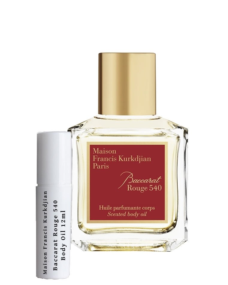 عطر Maison Francis Kurkdjian Baccarat Rouge 540 Body Oil للسفر 12 مل