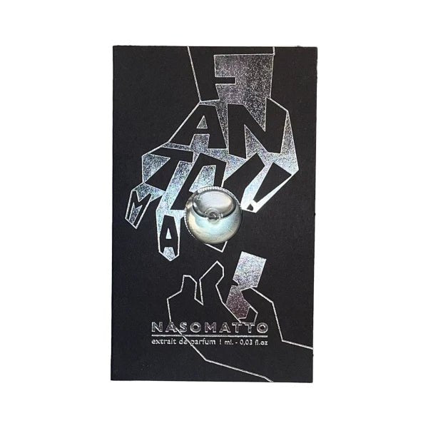 ناسوماتو فانتوماس 1 مل 0.03 أونصة سائلة. أوز. 液量オンス公式香水サンプル, Nasomatto Fantomas 1ml 0.03 fl. أوز. عطر عطري رسمي، Nasomatto Fantomas 1ml 0.03 fl. أوز. échantillon de parfum officiel، Nasomatto Fantomas 1ml 0.03 fl. أوز. virallinen hajuvesinäyte، Nasom