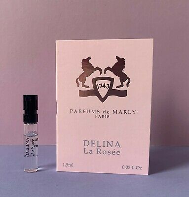 عينة العطر الرسمية من Parfums De Marly Delina La Rosee 1.5 مل 0.05 أونصة سائلة. أوز.