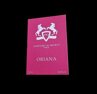 عينات عطر رسمية من Parfums De Marly Oriana 1.5 مل 0.05 أونصة سائلة