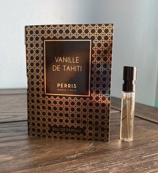 Perris Monte Carlo Vanille de Tahiti 2.0ml échantillon de parfum officiel، Perris Monte Carlo Vanille de Tahiti 2.0ml Virallinen hajuvesinäyte، Perris Monte Carlo Vanille de Tahiti 2.0ml oficjalna próbka perfum، Perris Monte Carlo Vanille de Tahiti 2