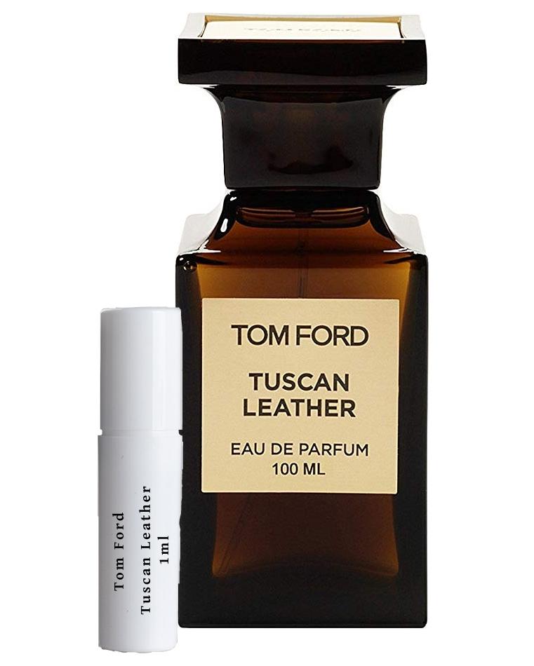 عينة عطر توم فورد توسكان ليذر، قارورة سعة 1 مل