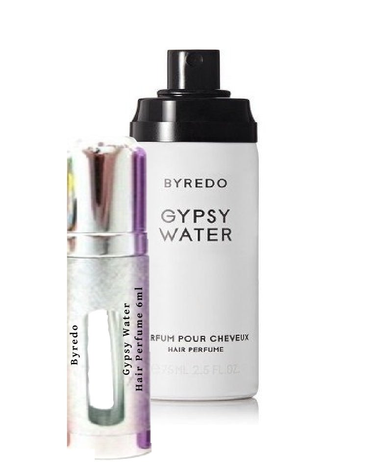 عينة عطر الشعر GYPSY WATER من Byredo، قارورة 6 مل