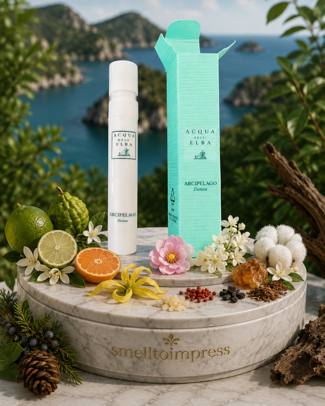 صورة عينة عطر رسمية واحدة Acqua dell' Elba Arcipelago Donna بحجم 1.2 ml 0.04 fl. oz