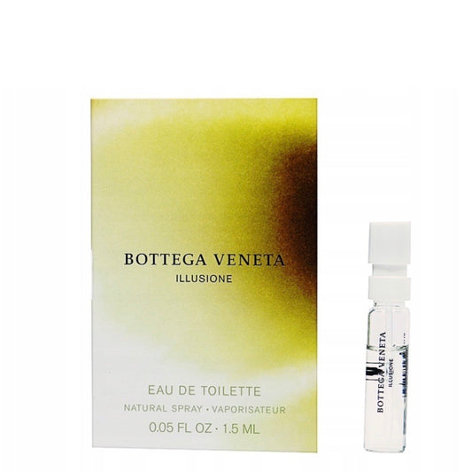 بوتيجا فينيتا إيلوجيون للرجال 1.5 مل 0.07 أونصة. أوقية. عينة العطر الرسمية Bottega Veneta Illusione Men 1.5ml 0.07 fl. أوقية. عينة العطر الرسمية