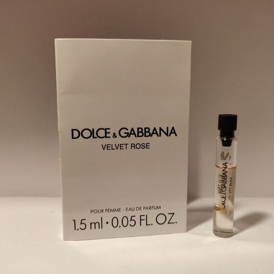عينة عطر دولتشي آند غابانا فيلفيت روز الرسمية 1.5 مل