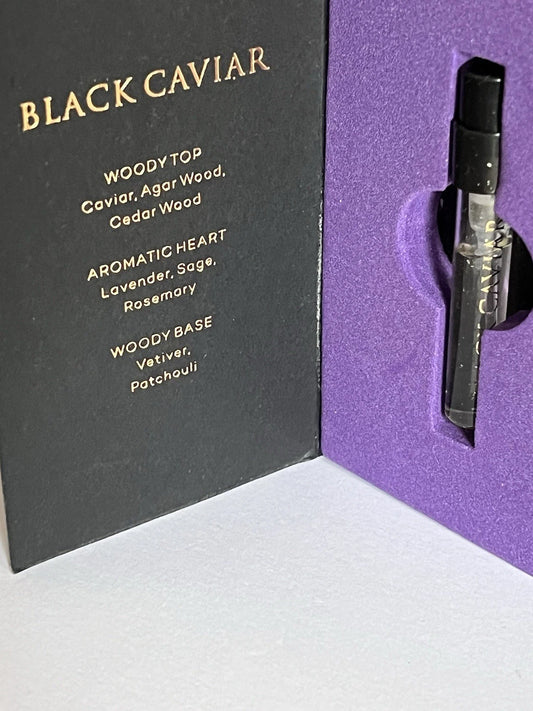 عينة عطر رسمية من Electimuss London Black Caviar 1.5ml