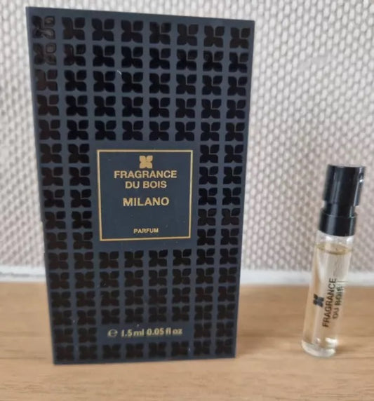 عطر دو بوا ميلانو 1.5 مل من عينات العطور الرسمية لاختبار العطور