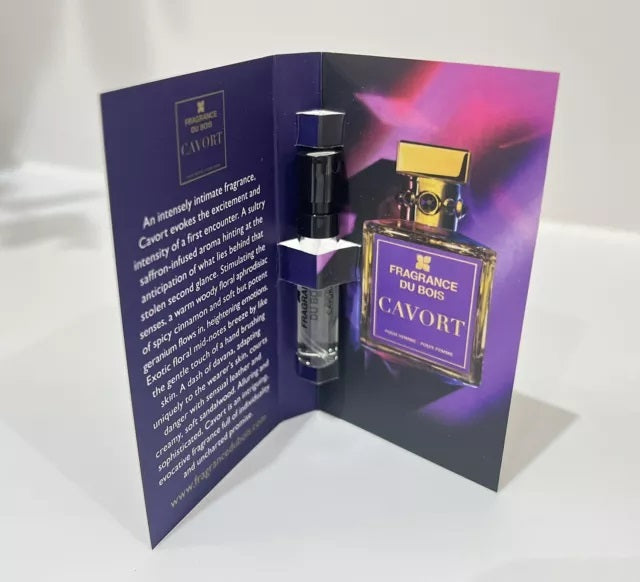 عينة عطر رسمية من Fragrance Du Bois Cavort، 1.5 مل (0.05 أونصة سائلة)، مُختبرة