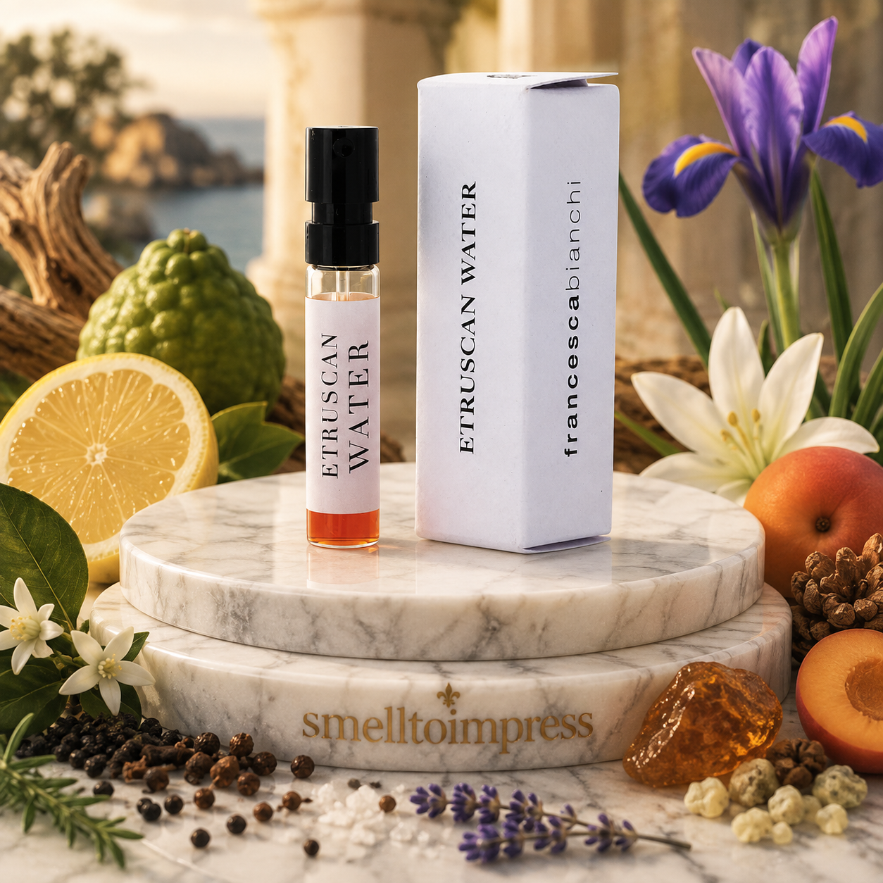 صورة عينة عطر رسمية واحدة Francesca Bianchi Etruscan Water بحجم 1.5 ml 0.07 fl. oz