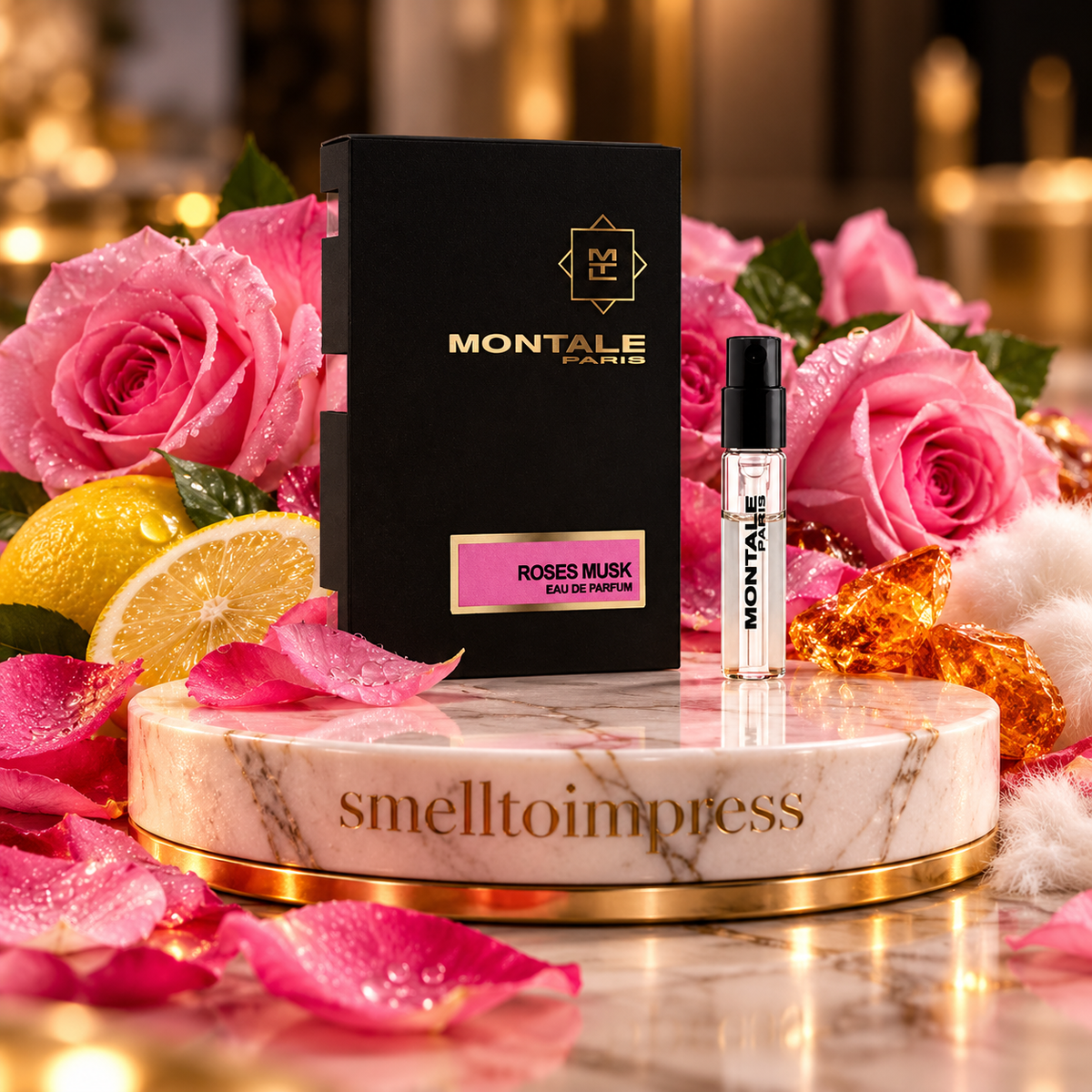 صورة عينة عطر رسمية Montale Roses Musk بحجم 2 ml